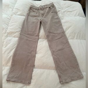 Abercrombie & Fitch ‘90s Relaxed High Rise Tan Jeans